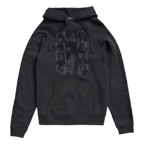 Rare - Taylor Swift Official Eras Tour Merch All Black Hooded Sweatshirt Large